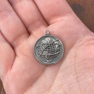 Vintage cWc 925 Sterling Silver "New York World Fair 1964-1965" Pendant Charm